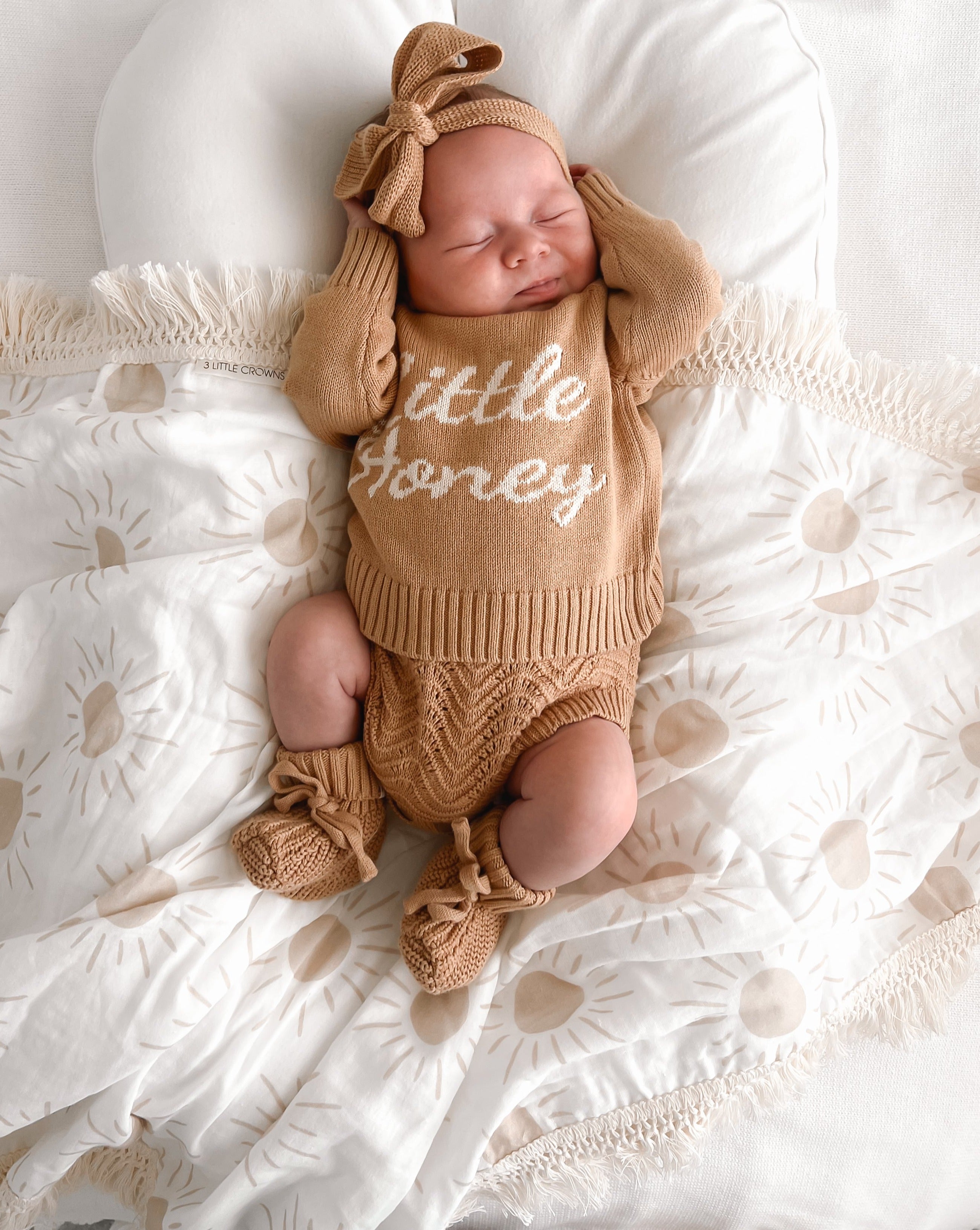 Fringe swaddle sales