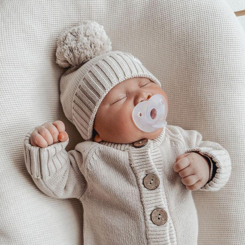 Knitted Beanie Mushroom