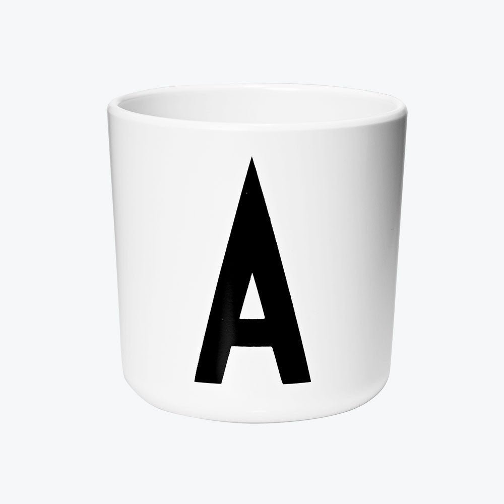 Design Letters Alphabet Melamine Cup A Z